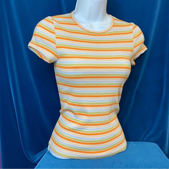 Y2K Baby Tee Vintage Ribbed - Picture 8 of 8